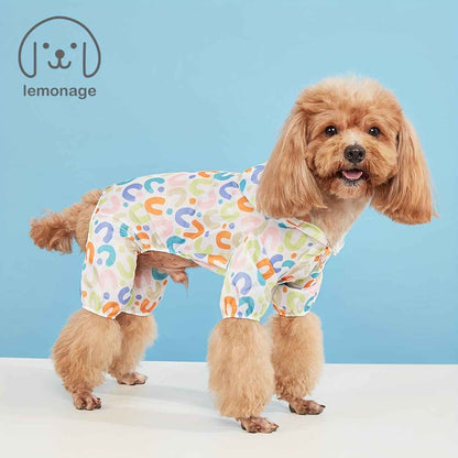 Waterproof Pet Raincoat For Small Dogs - Cute And Functional Outdoor Dog Apparel