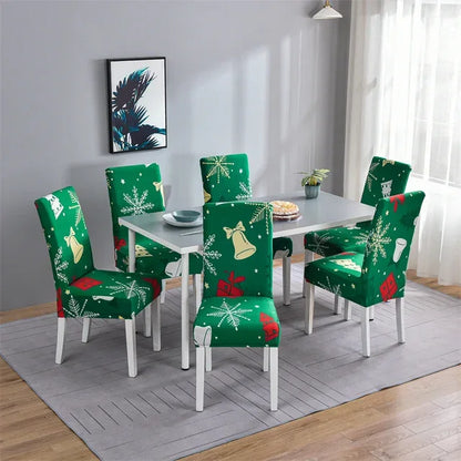 boho pattern printed stretch chair cover for dining room office banquet chair protector elastic material armchair cover - Shello's Creative Boutique