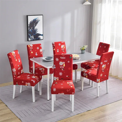 boho pattern printed stretch chair cover for dining room office banquet chair protector elastic material armchair cover - Shello's Creative Boutique