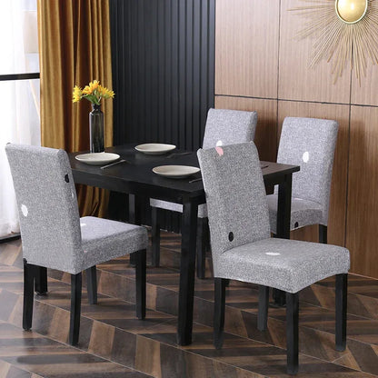 boho pattern printed stretch chair cover for dining room office banquet chair protector elastic material armchair cover - Shello's Creative Boutique
