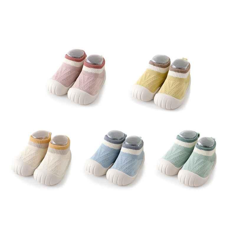 Baby Anti-Slip Floor Socks - Soft Sole Grip Socks for All Seasons - Shello's Creative Boutique