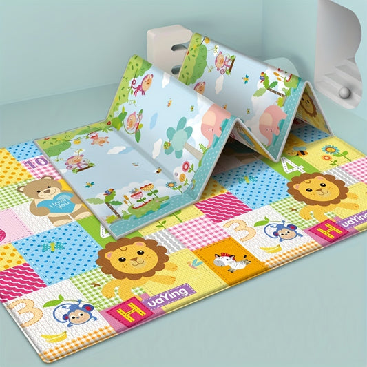 Double-Sided Waterproof Baby Play Mat - Educational Foam Floor Pad 180x100cm