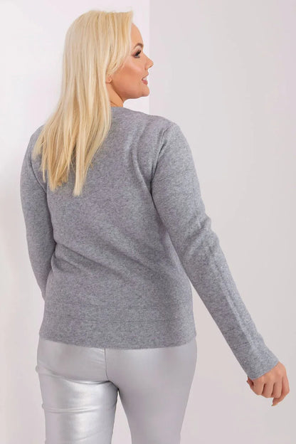 Plus Size Beige Jumper - Factory Price Women's Knitwear Essential - Shello's Creative Boutique