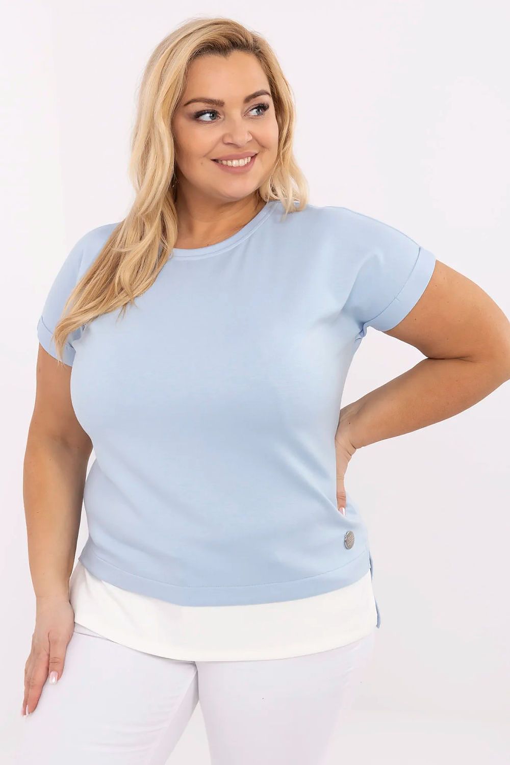  Plus size blouse model 212674 Relevance 