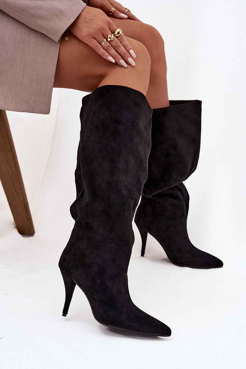 Women's Heel Boots - Sophisticated Ankle Boots with Elegant Heel | Step in Style