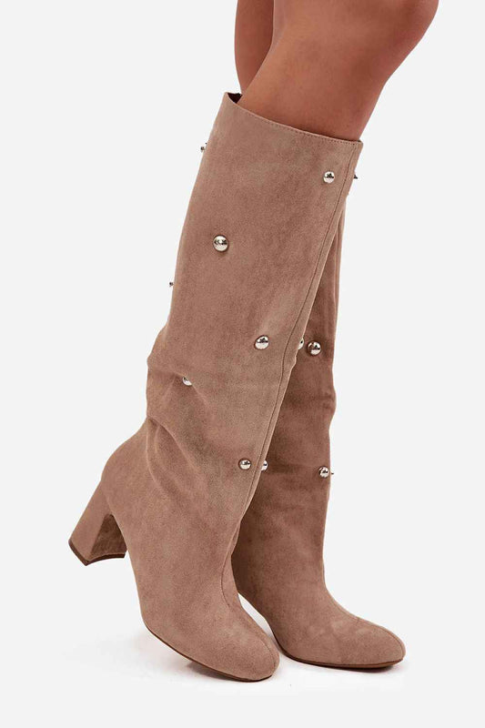 Women's Heel Boots - Stylish Ankle Boots with Block Heel | Step in Style