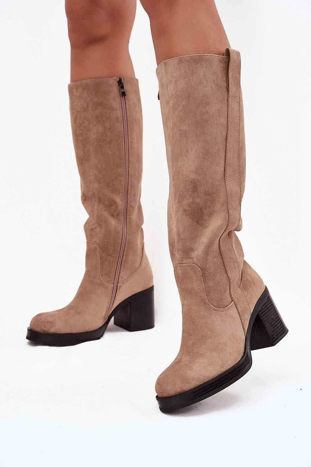 Step in Style Heel Boots - Elegant Women's Heeled Ankle Boots Model