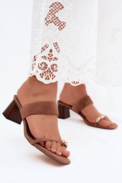  Heeled sandals model 228978 Step in style 