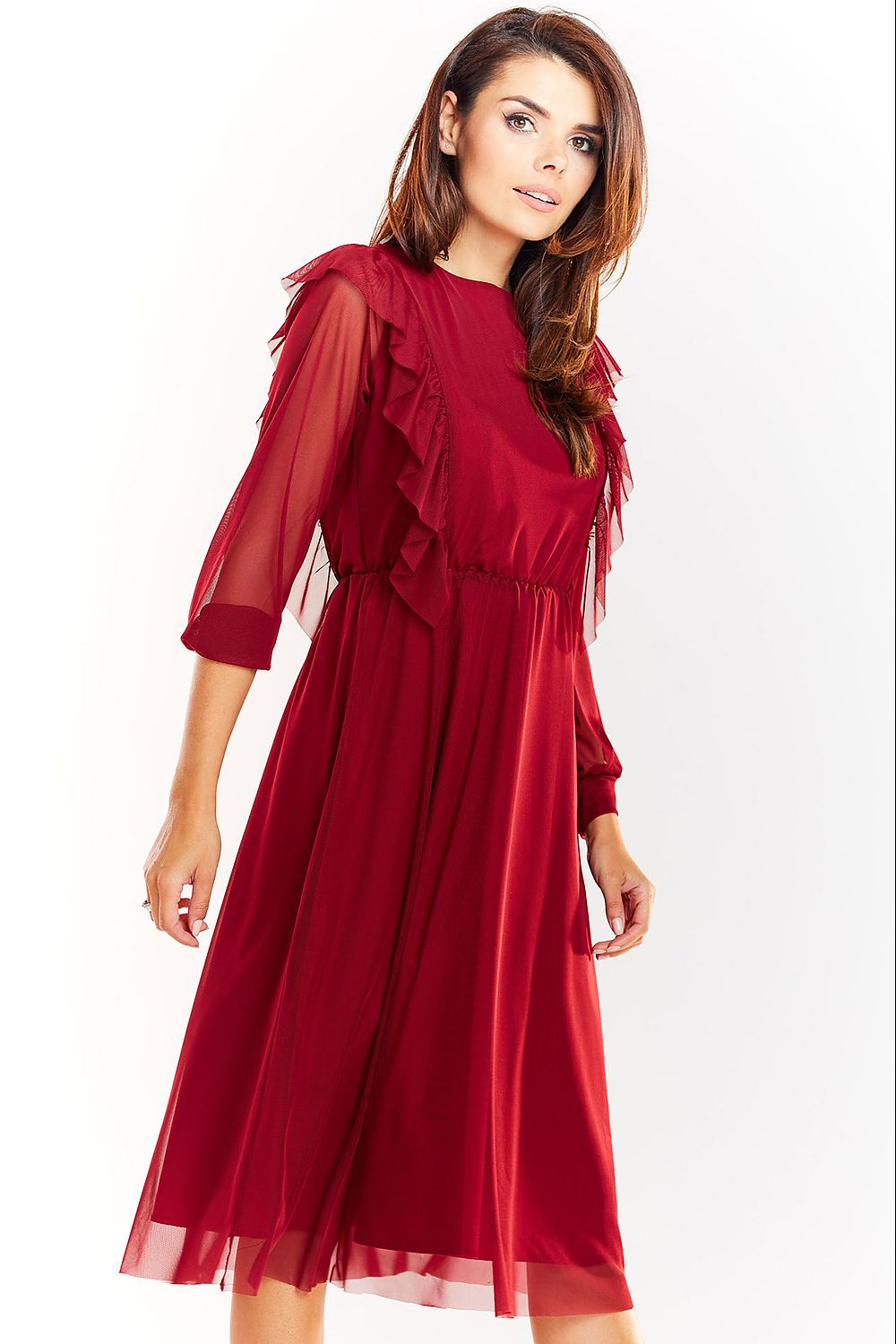  Cocktail dress model 139537 awama 