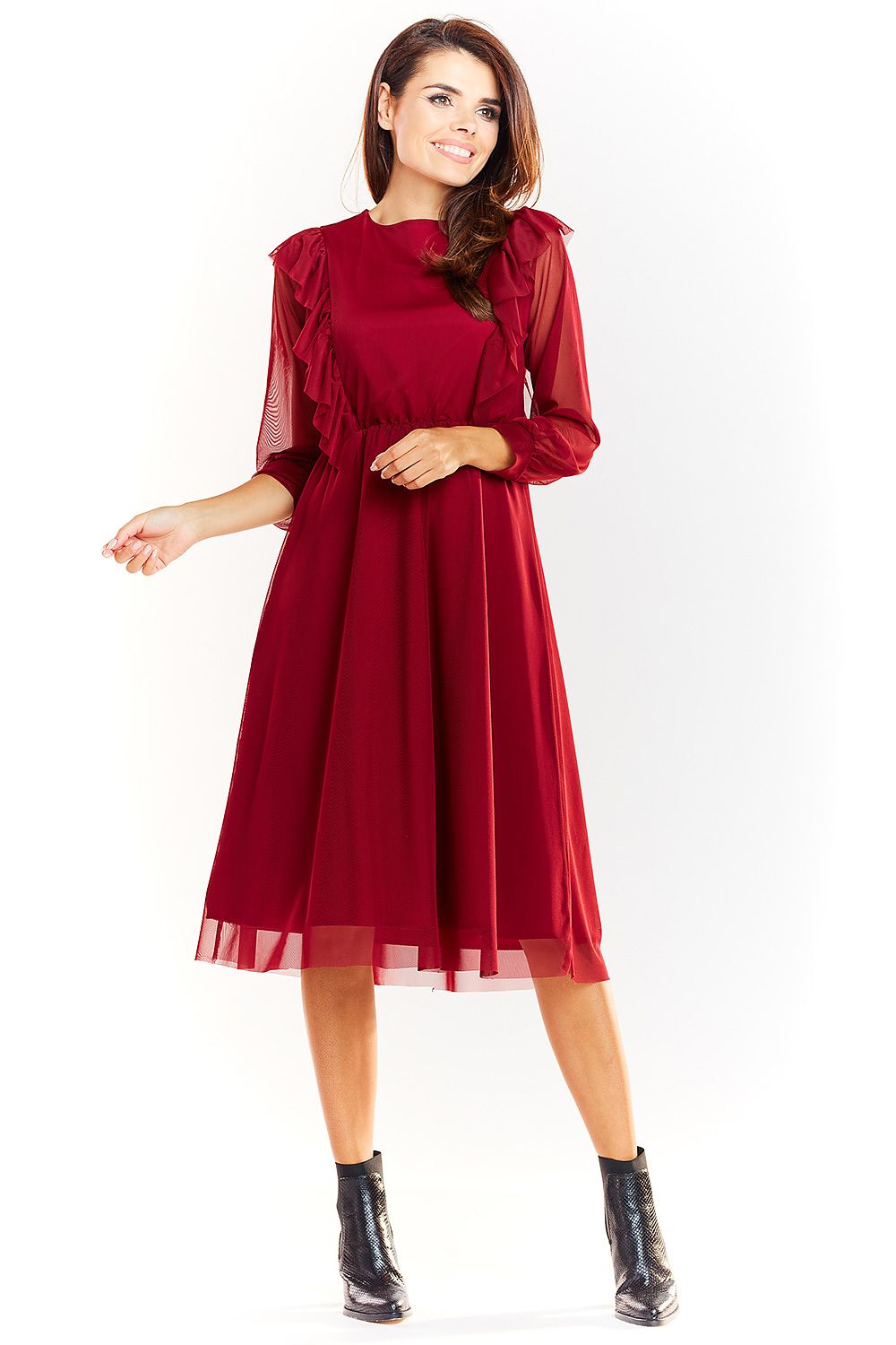  Cocktail dress model 139537 awama 