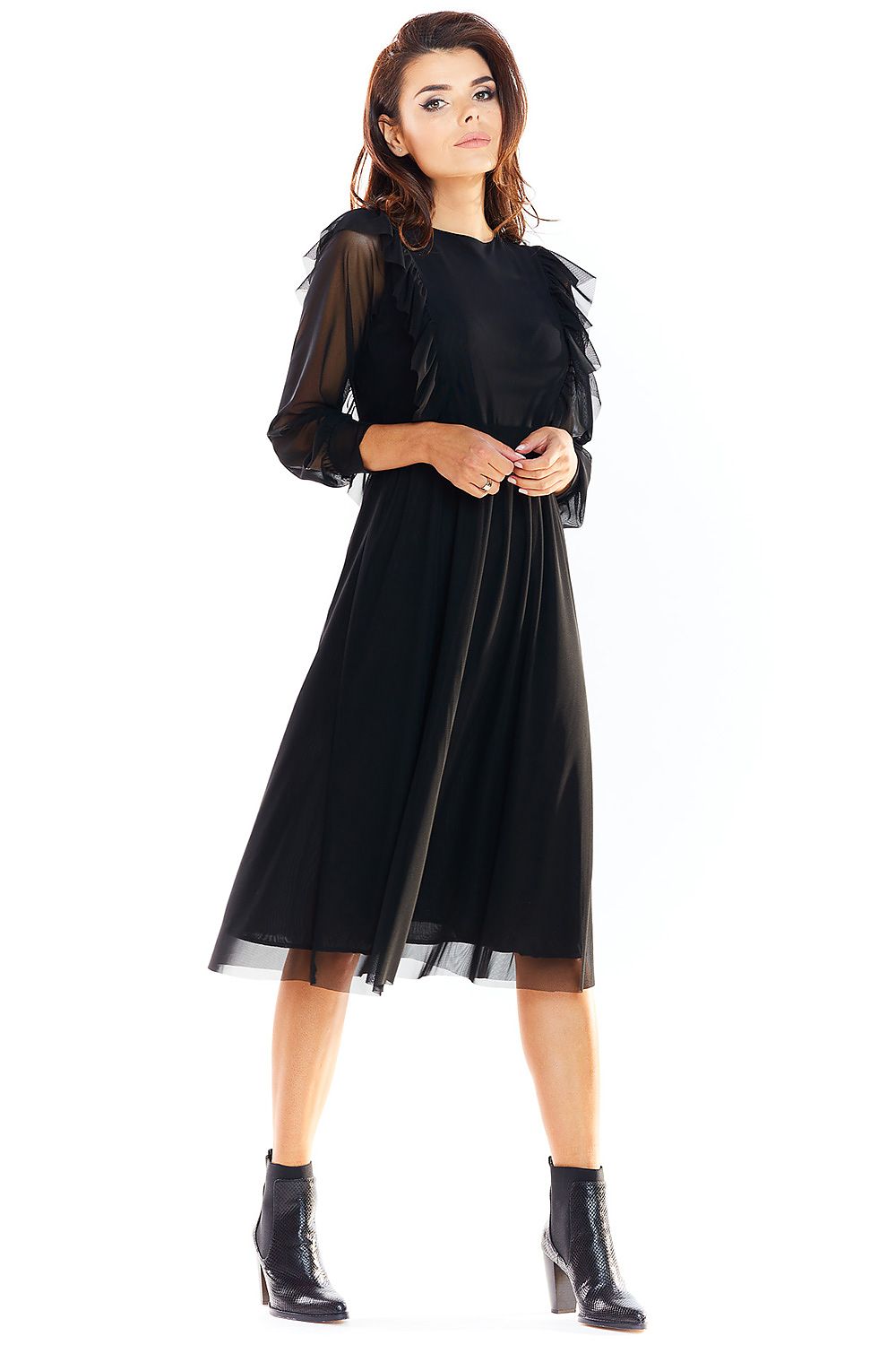  Cocktail dress model 139538 awama 