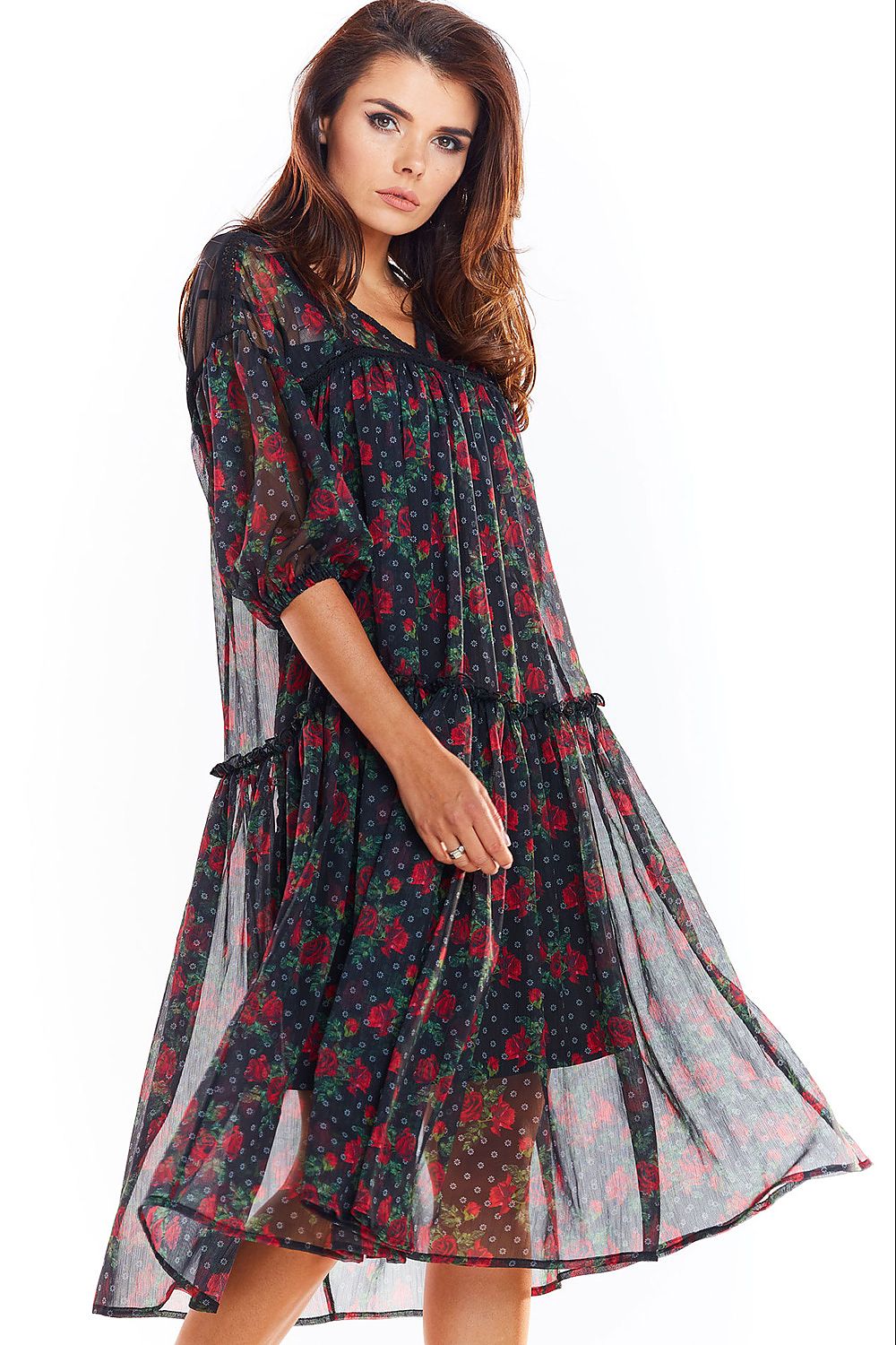  Cocktail dress model 139549 awama 