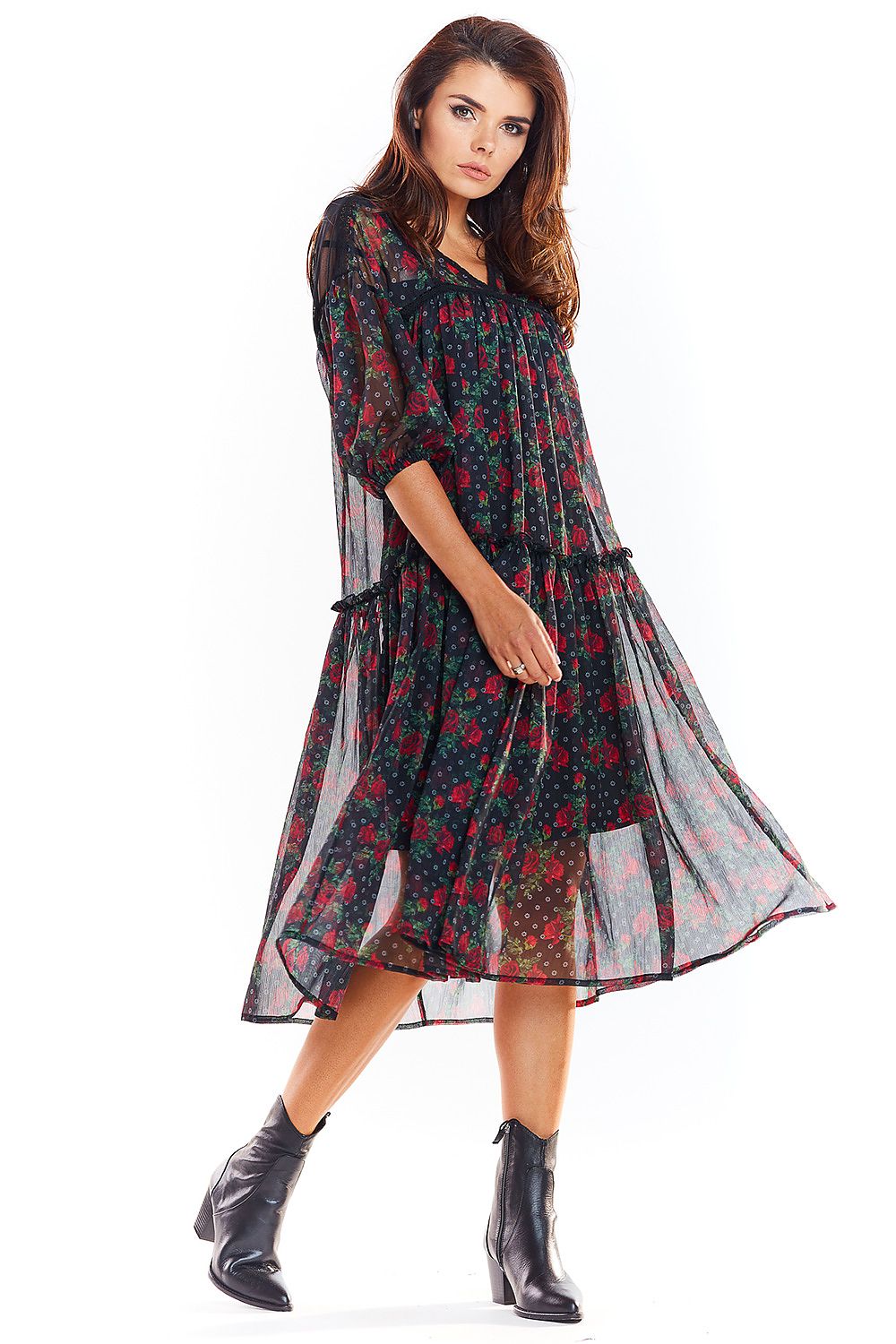  Cocktail dress model 139549 awama 