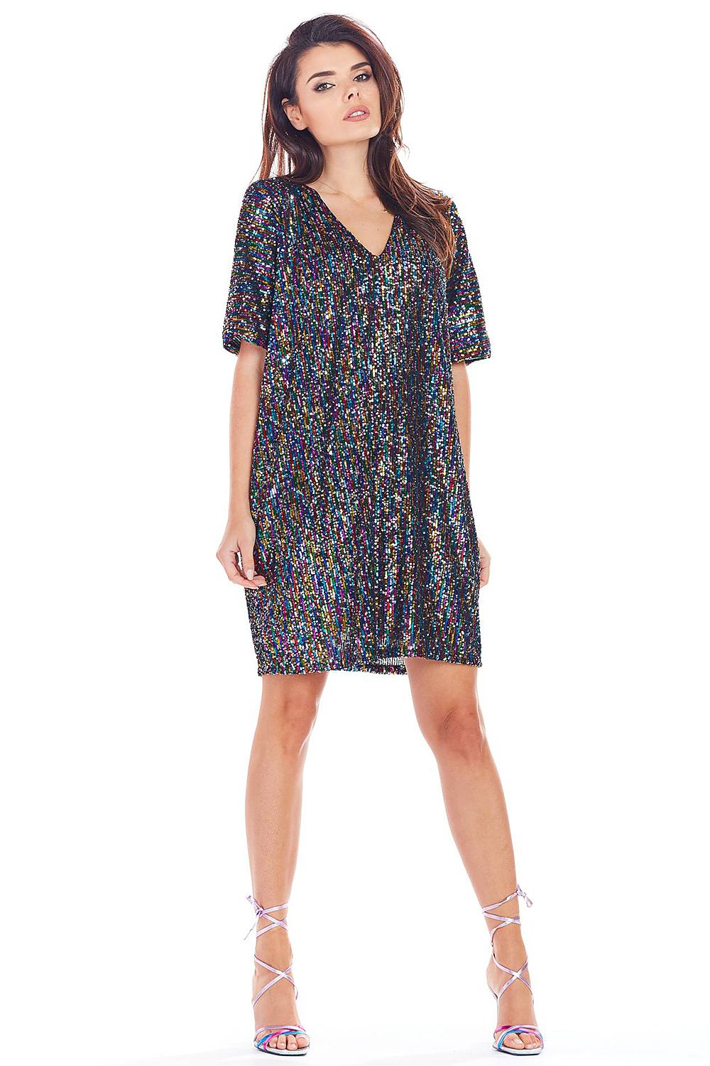  Evening dress model 139580 awama 
