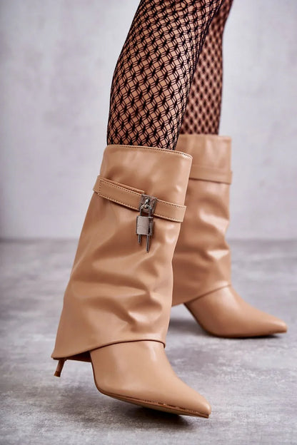 Elegant Heel Boots – Step in Style - Shello's Creative Boutique