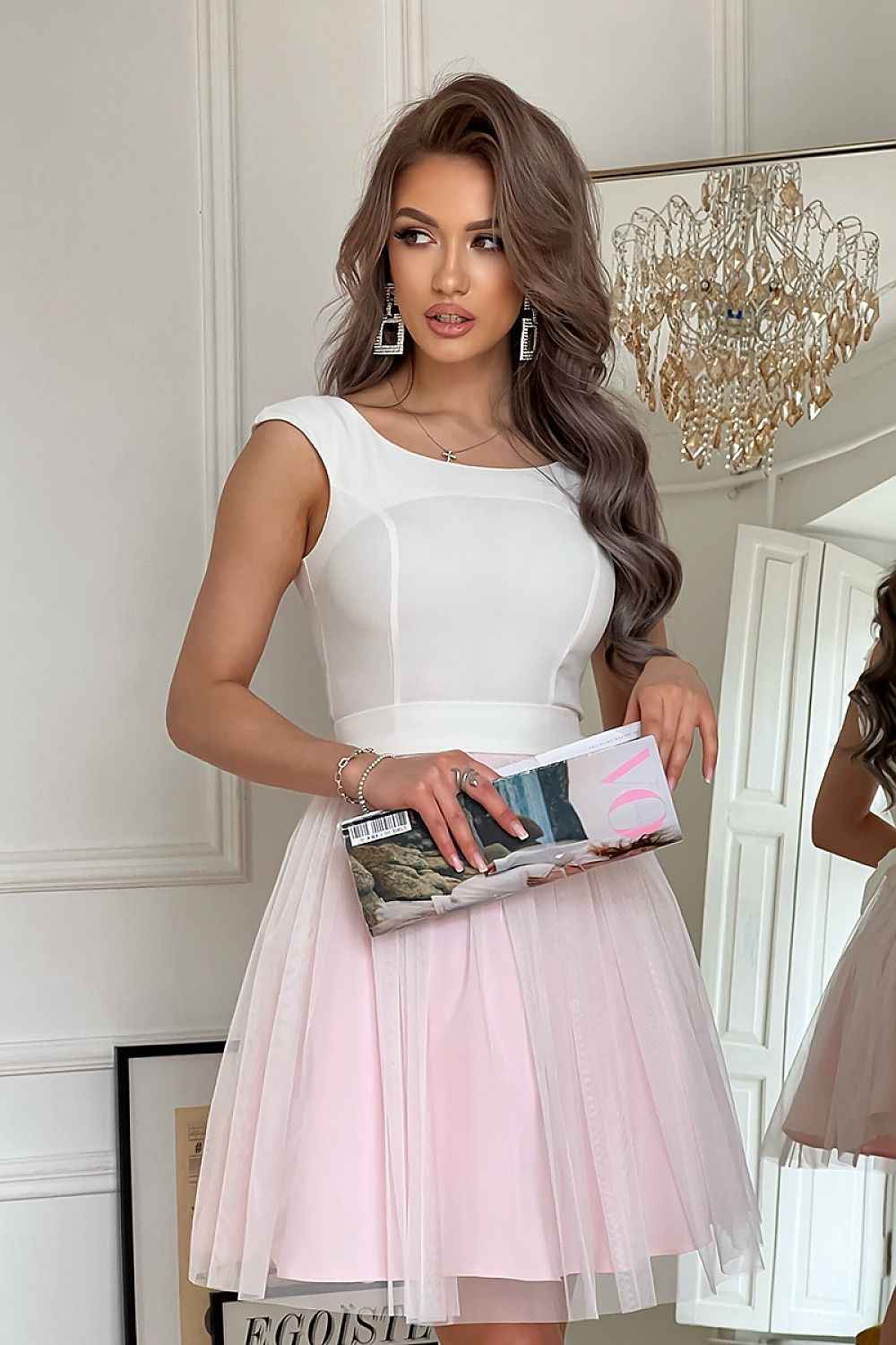 Evening dress model 177808 Bicotone