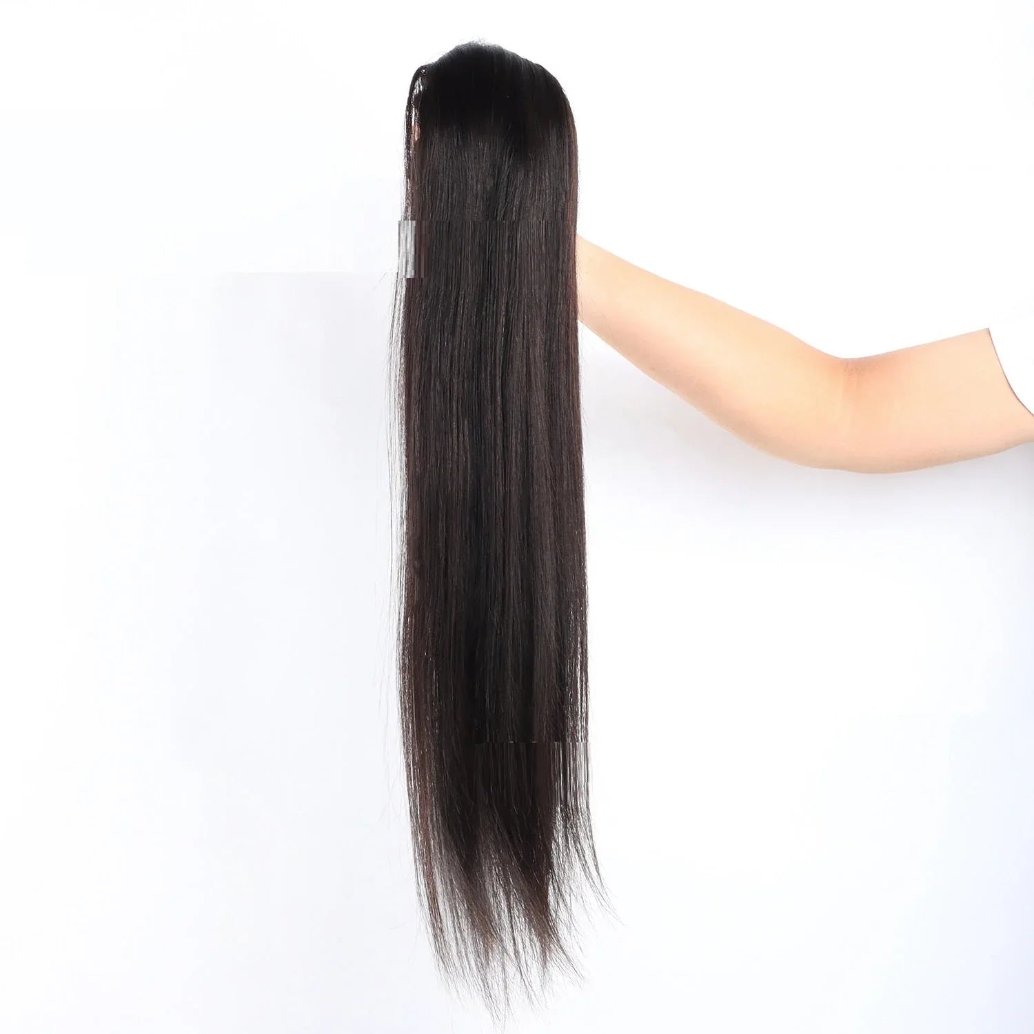 Drawstring Straight Hair Ponytail - Human Hair Extension Braids - Shello's Creative Boutique