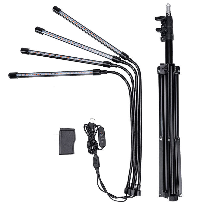 Full Spectrum LED Grow Light with Tripod - 40W Plant Lamp - Shello's Creative Boutique