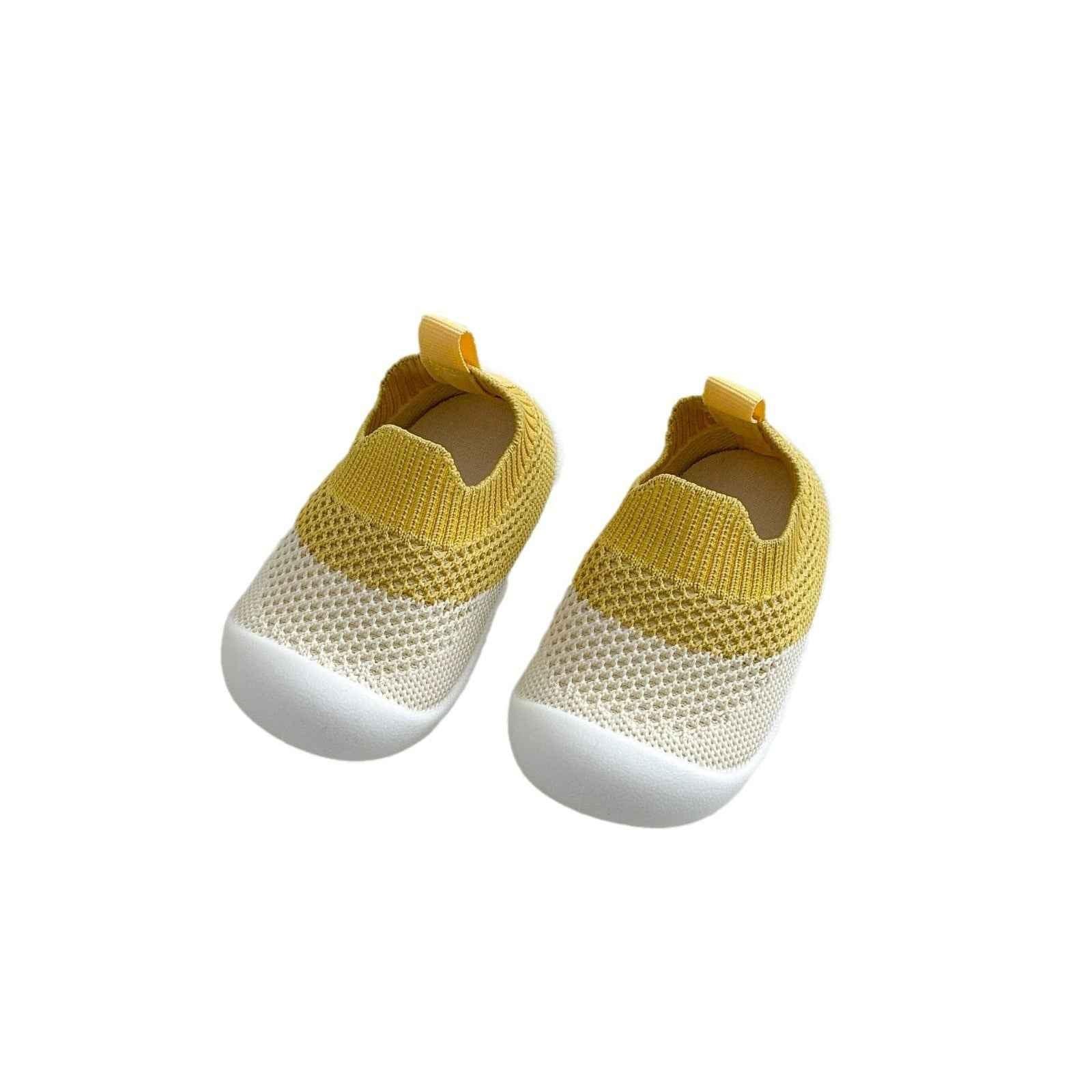 Non-Slip Baby Floor Shoes - Breathable Mesh First Walking Shoes - Shello's Creative Boutique