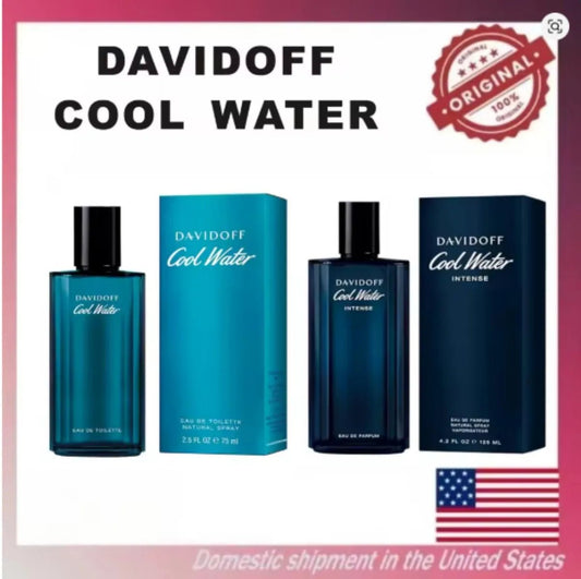 Davidoff Cool Water Eau de Toilette 125ml – Aromatic Men's Cologne - Shello's Creative Boutique