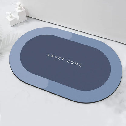 Quick-Drying Absorbent Bathroom Floor Mat - Shello's Creative Boutique