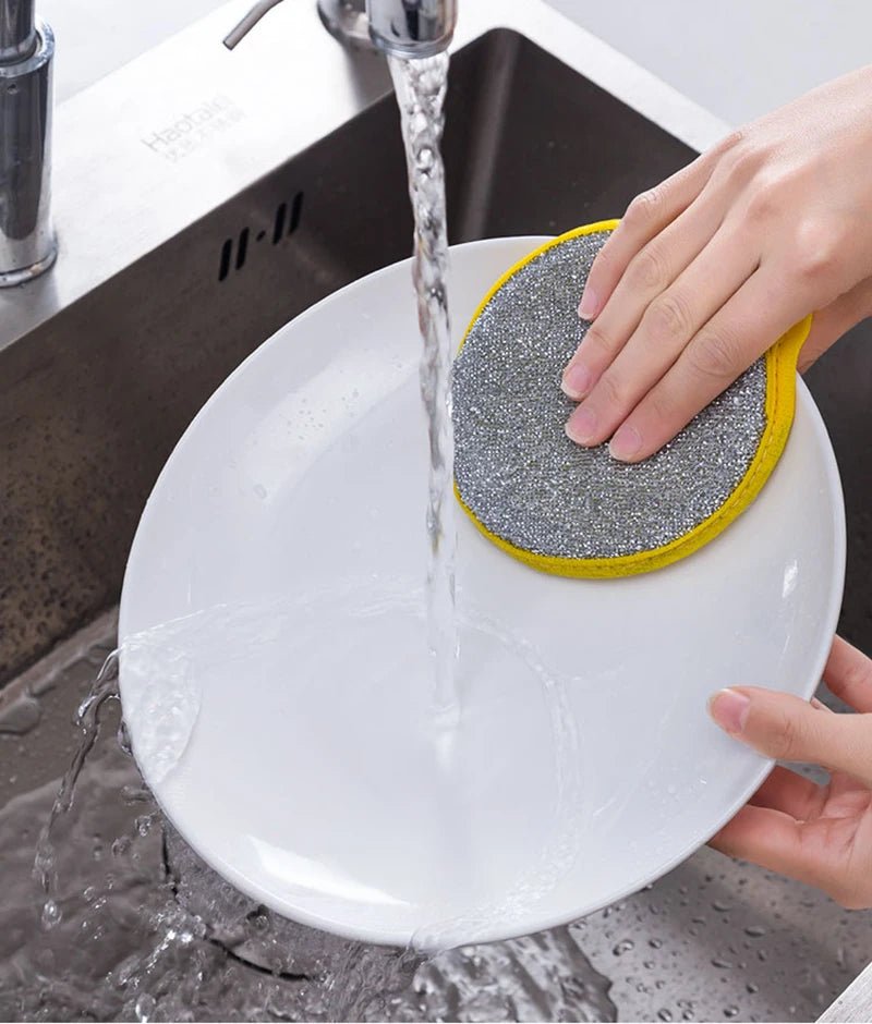 Double - Sided Dishwashing Sponges - Eco - Friendly Kitchen Cleaning - Shello's Creative Boutique