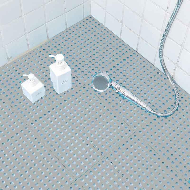Modular Interlocking Bath Mat - Non-Slip Waterproof TPR Floor Tiles 30x30cm - Shello's Creative Boutique