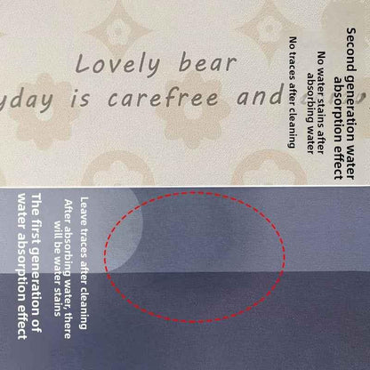 Quick-Drying Absorbent Bathroom Floor Mat - Shello's Creative Boutique