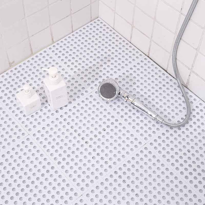 Modular Interlocking Bath Mat - Non-Slip Waterproof TPR Floor Tiles 30x30cm - Shello's Creative Boutique