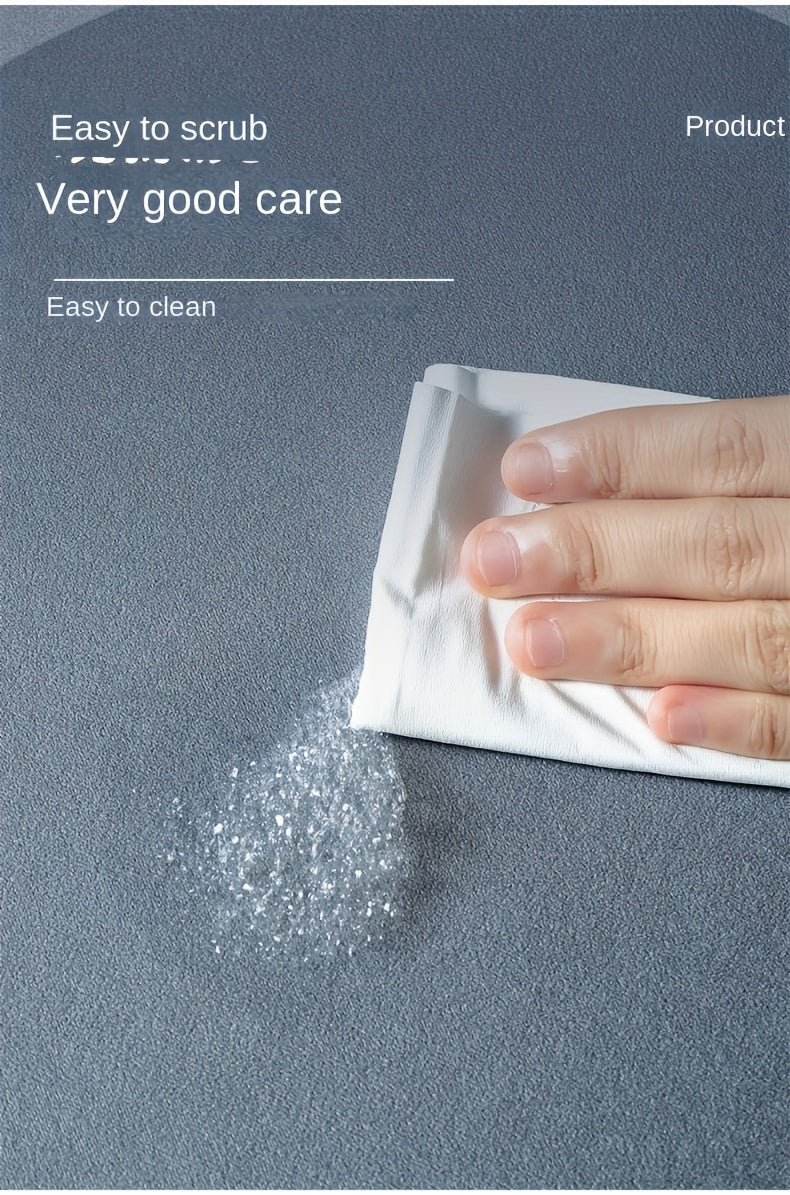 Crystal Velvet Kitchen Floor Mat - Non-Slip Oil-Absorbent Carpet for Bathroom & Living Room