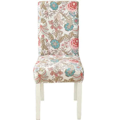Floral Chair Covers - Elastic Spandex Slipcovers