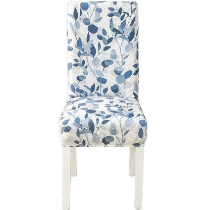 Floral Chair Covers - Elastic Spandex Slipcovers
