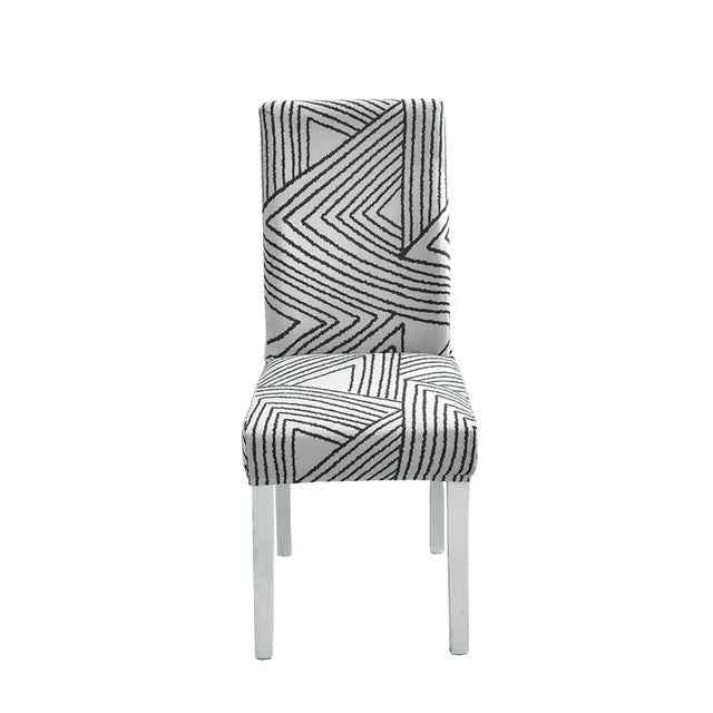 Floral Chair Covers - Elastic Spandex Slipcovers