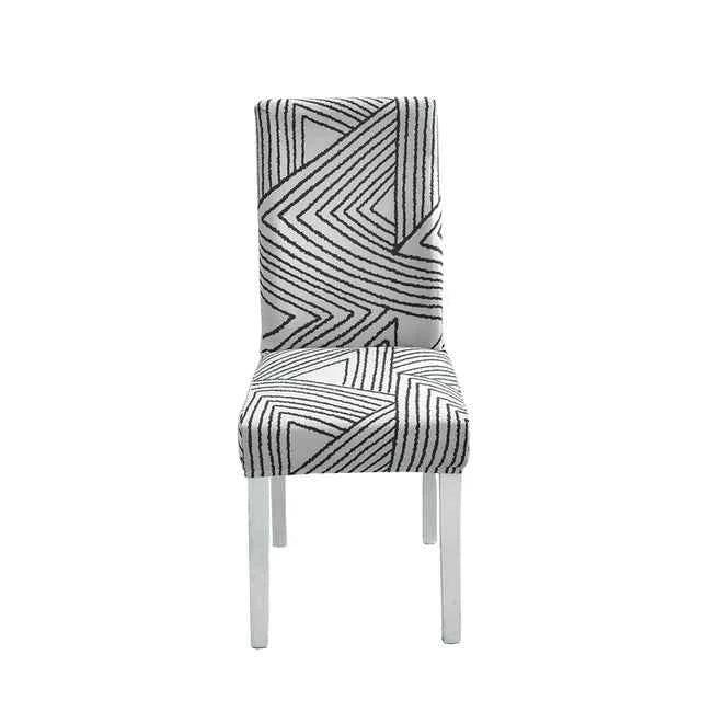Floral Chair Covers - Elastic Spandex Slipcovers - Shello's Creative Boutique