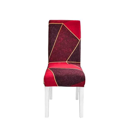 Floral Chair Covers - Elastic Spandex Slipcovers