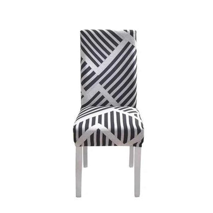 Floral Chair Covers - Elastic Spandex Slipcovers