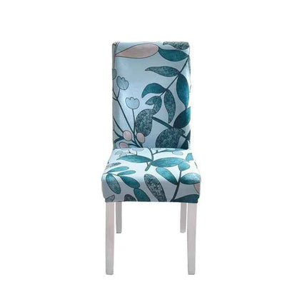 Floral Chair Covers - Elastic Spandex Slipcovers