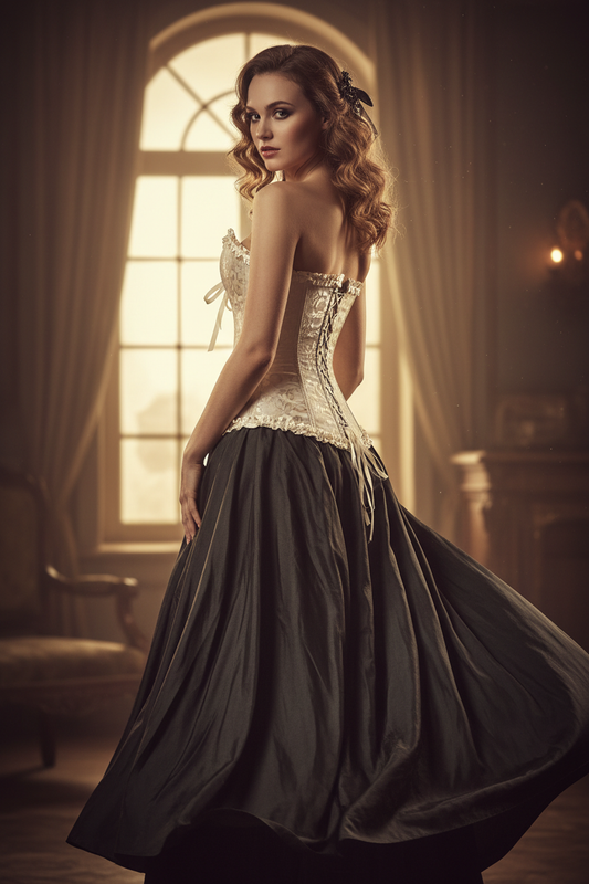 Floral Lace Corset Lifestyle