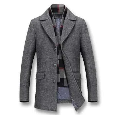 Men’s Winter Thick Cotton Wool Jackets Coats – The Ultimate in Warmth and Style