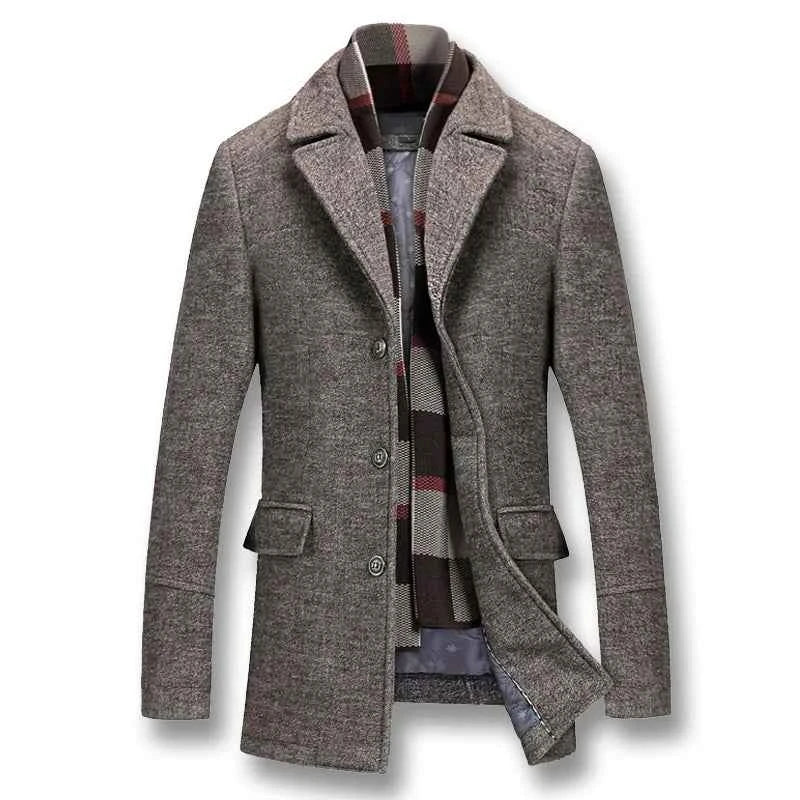 Men’s Winter Thick Cotton Wool Jackets Coats – The Ultimate in Warmth and Style
