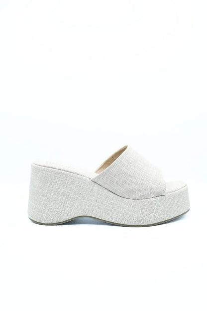 Slip On Wedge Heel Sandals - Comfortable Summer Wedge Sandals - Shello's Creative Boutique