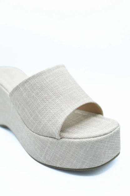 Slip On Wedge Heel Sandals - Comfortable Summer Wedge Sandals - Shello's Creative Boutique