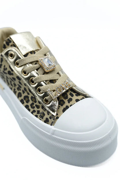Lace Up Love Platform Trainers - Shello's Creative Boutique