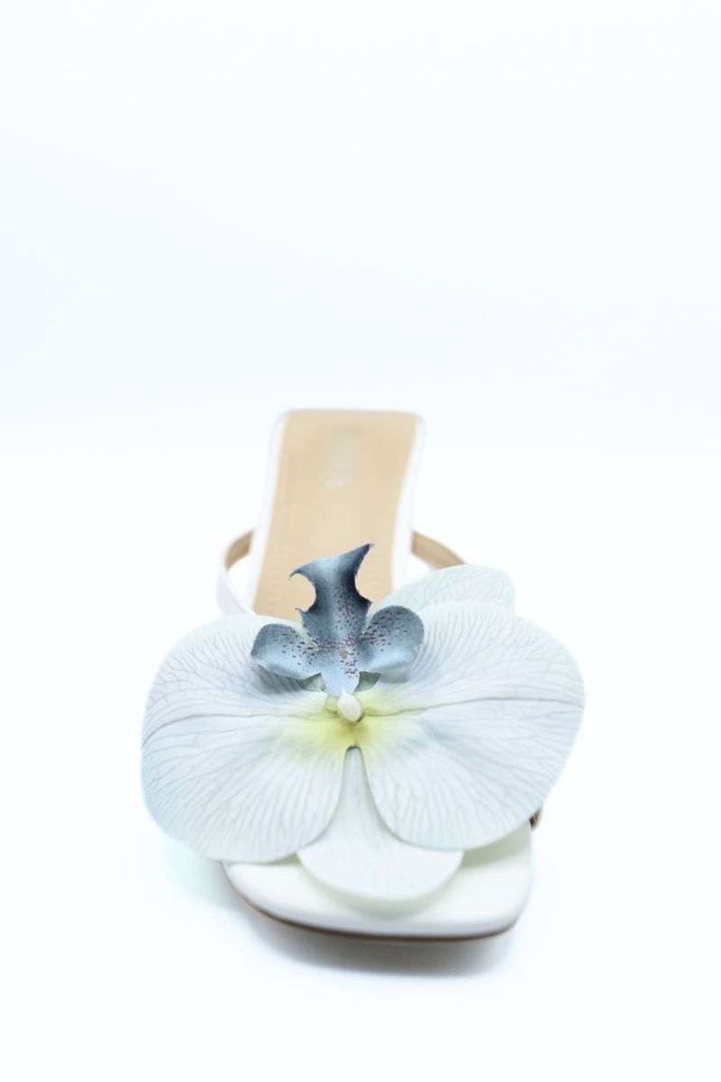 Floral Strap High Heels Moda