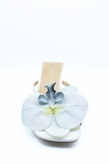 Floral Strap High Heels Moda