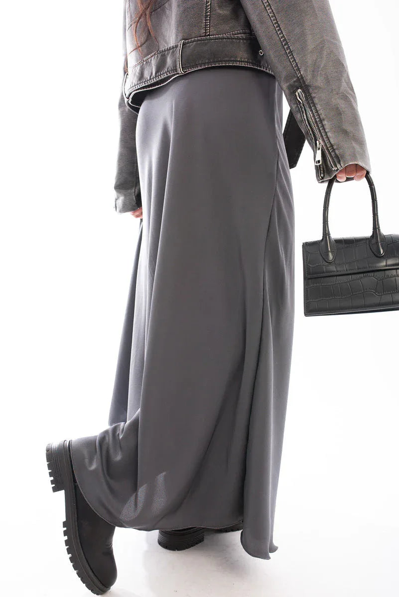 Lightweight High Waisted Maxi Skirt - Shello's Creative Boutique