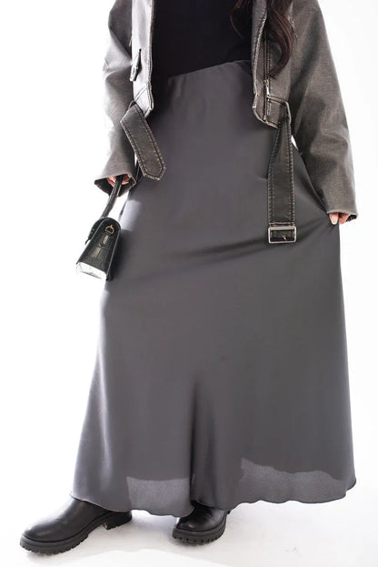 Lightweight High Waisted Maxi Skirt - Shello's Creative Boutique