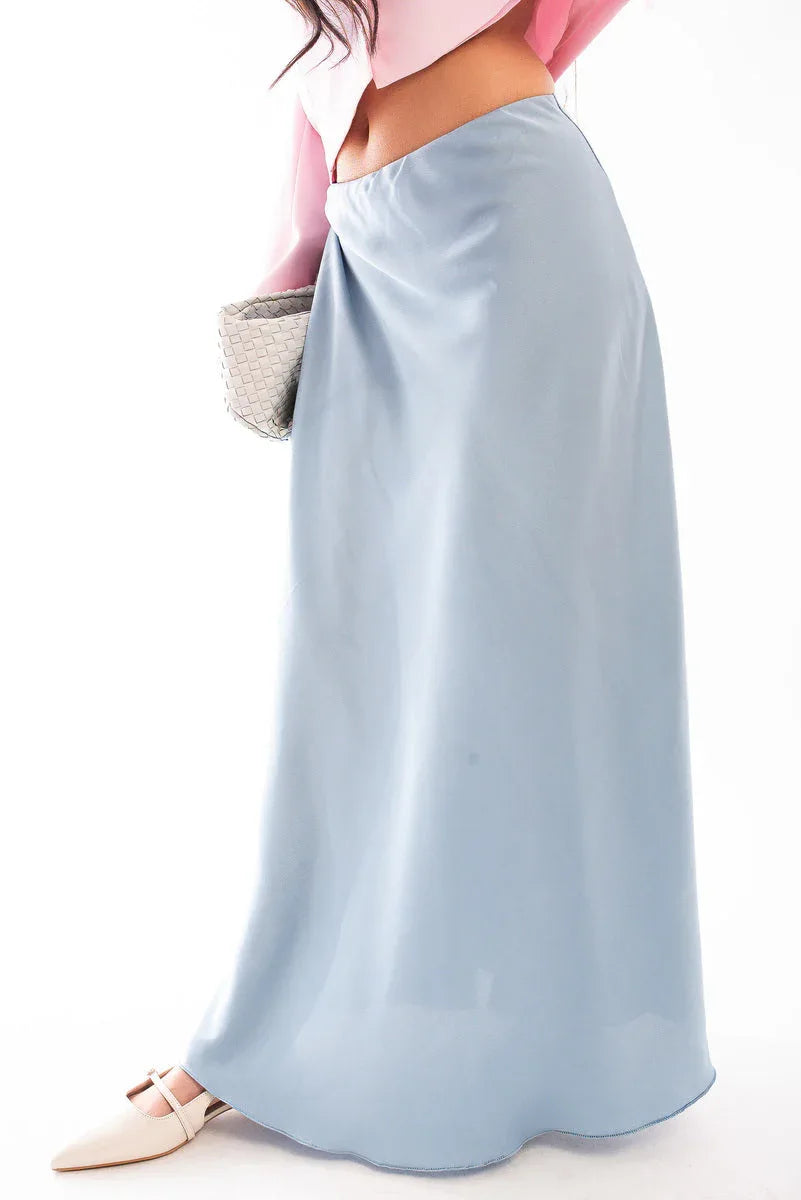 Lightweight High Waisted Maxi Skirt - Shello's Creative Boutique