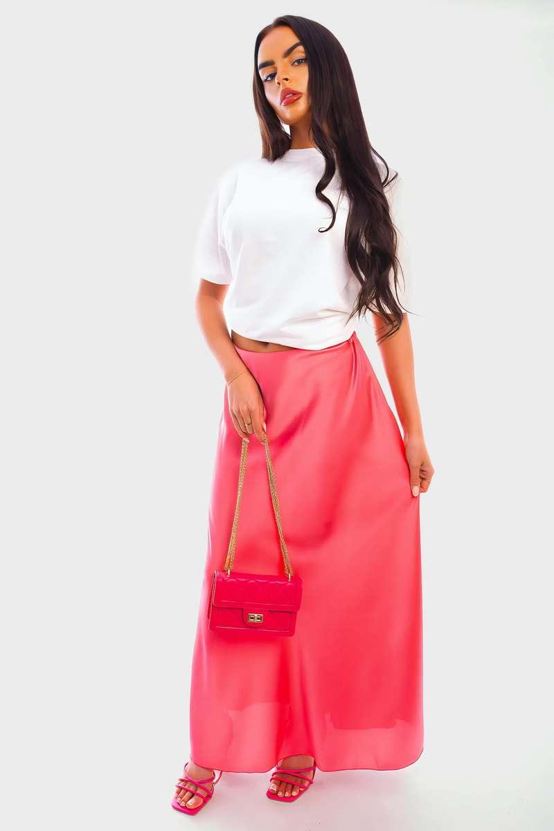 Lightweight High Waisted Maxi Skirt - Shello's Creative Boutique
