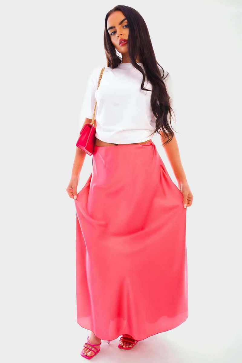 Lightweight High Waisted Maxi Skirt - Shello's Creative Boutique